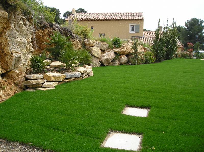 Pose de gazon en plaque à ALLAUCH